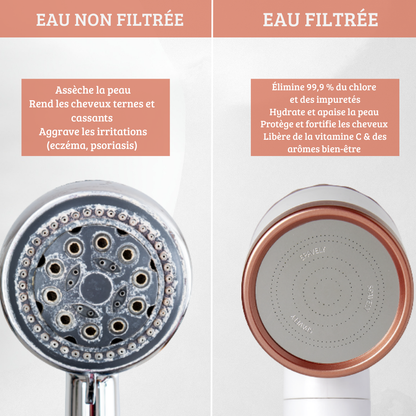 SPAVELY- Le pommeau de douche bien être filtrant